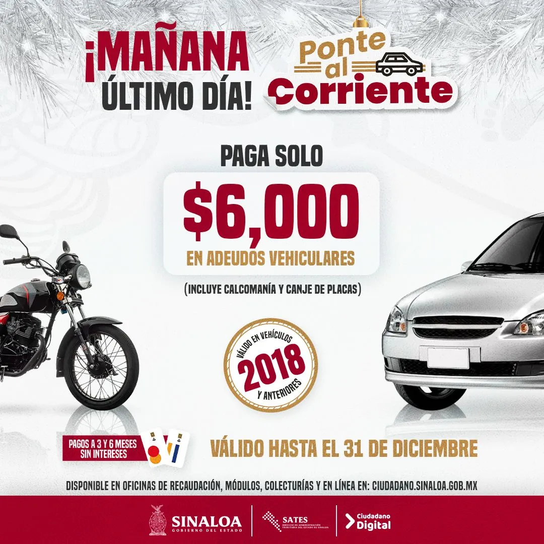 “¡Atención... ¡Este miércoles último día del programa Ponte al Corriente!”