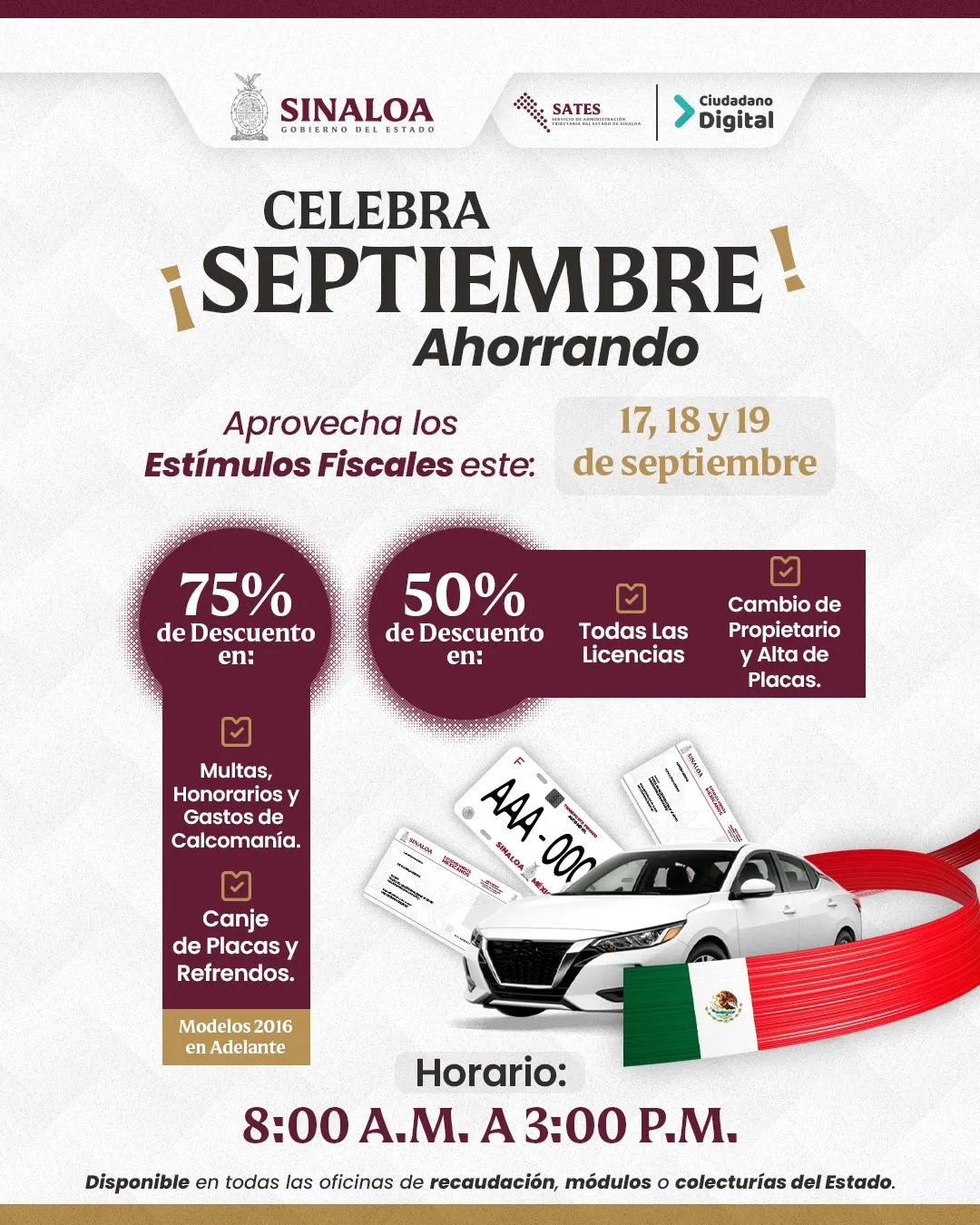 ¡CELEBRA SEPTIEMBRE AHORRANDO¡
