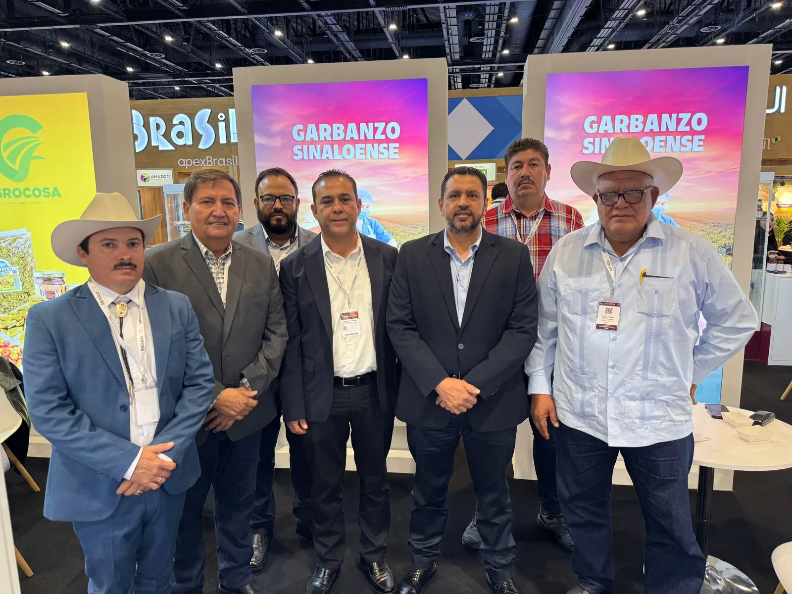 Sinaloa hace notar su presencia con la calidad de su garbanzo en la Expo Gulfood Dubai 2026: Ismael Bello Esquivel
